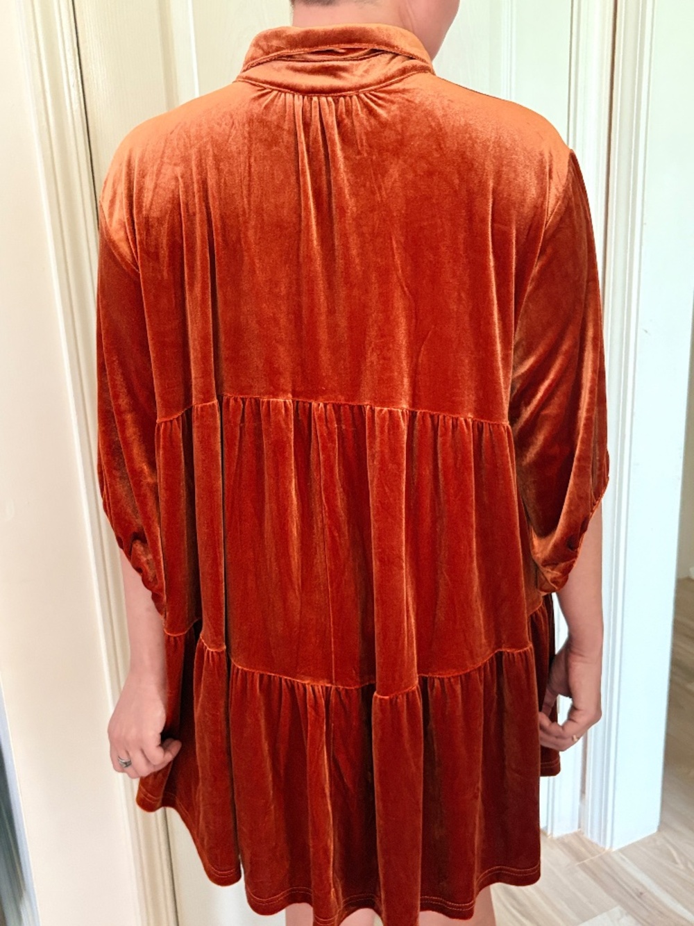 3/4 Sleeves, Tunic Top, Casual Mini Dress, Chiffon Top.
